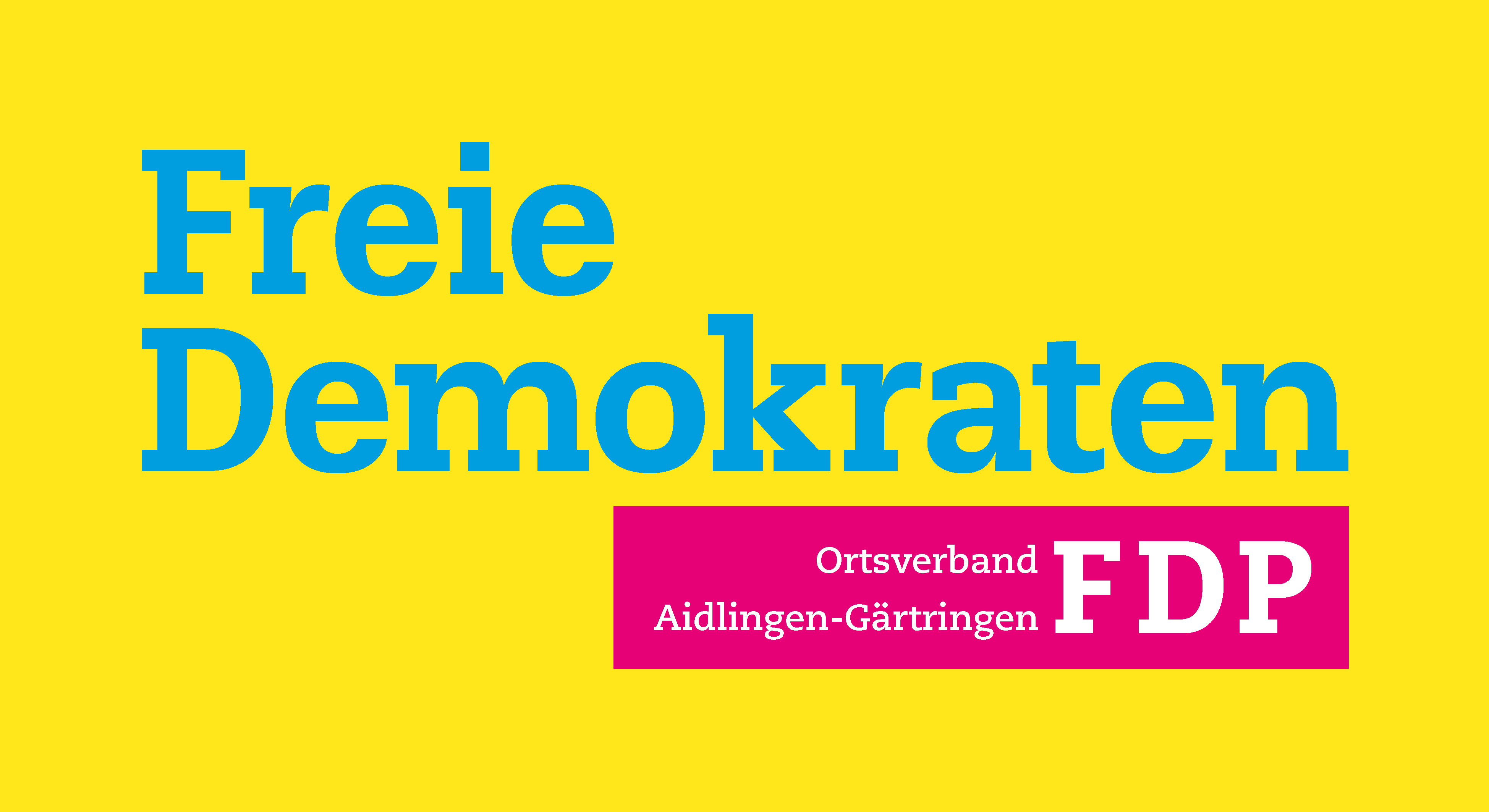 Logo FDP Ortsverband Aidlingen-Gärtringen 
