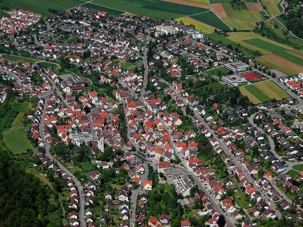 Luftbilder von Aidlingen und den Ortsteilen